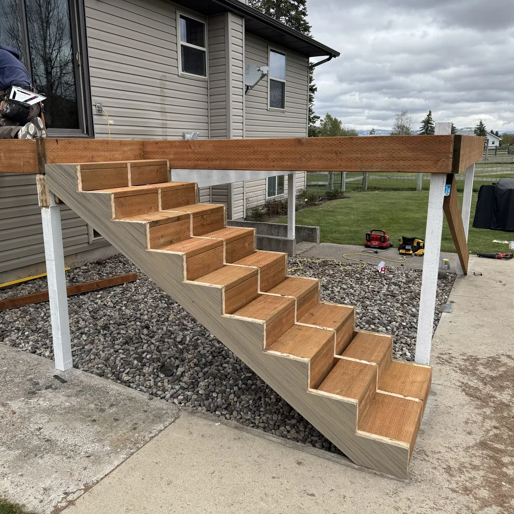 deck building in bozeman